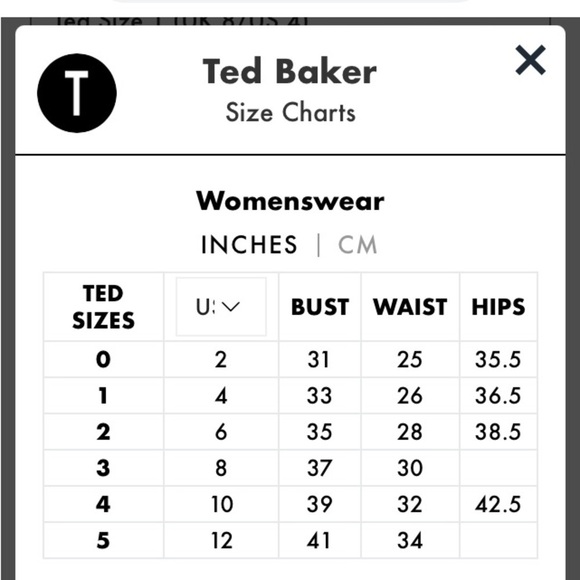 TED BAKER Tindraa Floral Frill Midi Dress Size 5 US 12 Ruffle Feminine Coquette - Picture 4 of 16